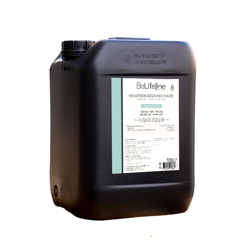 Disinfectant solutions 10L Belifeline® Hydro-alcoholic gel