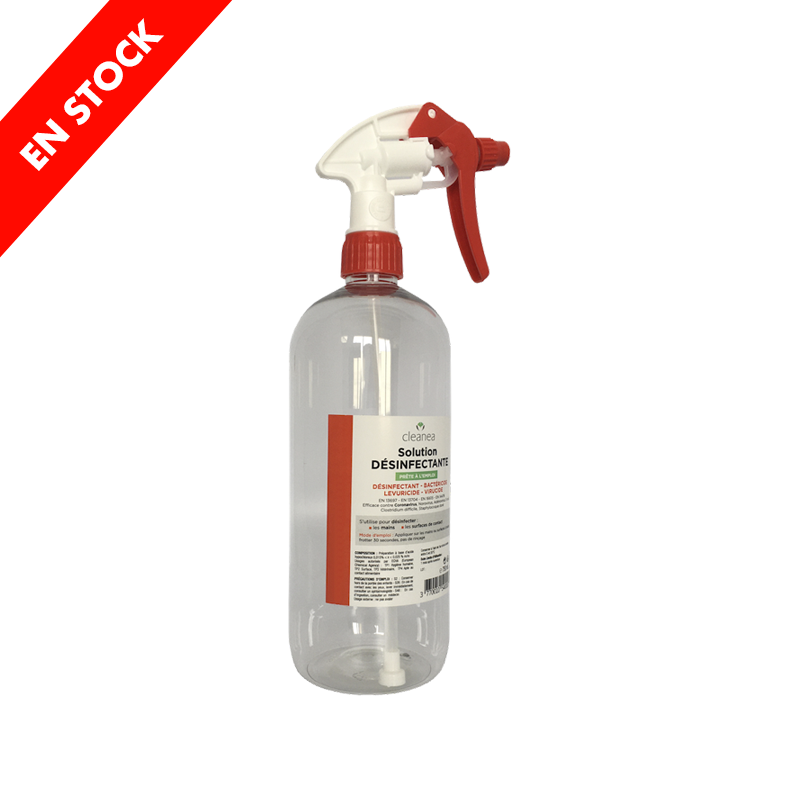 Disinfectant solutions 1L AsConseil EPI